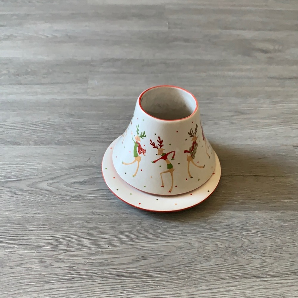 Holiday Candle holder.